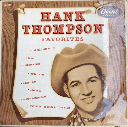 CAPITOL-TELEFUNKEN H 9111 A - HANK THOMPSON