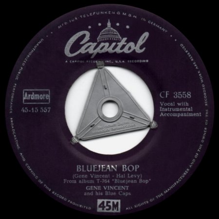 CAPITOL-TELEFUNKEN CF 3558 A GENE VINCENT
